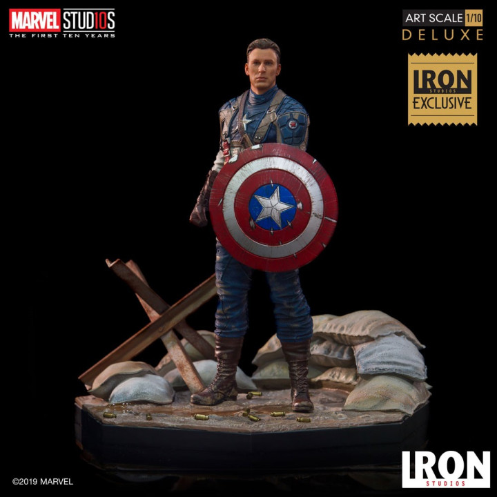 CAPTAIN AMERICA 1ST AVENGER - 1/10 BDS ART SCALE EXCLUSIVE