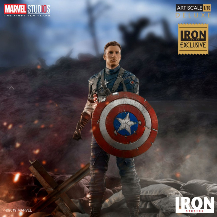 CAPTAIN AMERICA 1ST AVENGER - 1/10 BDS ART SCALE EXCLUSIVE