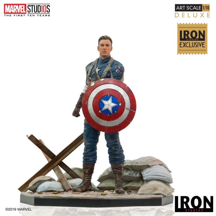 CAPTAIN AMERICA 1ST AVENGER - 1/10 BDS ART SCALE EXCLUSIVE