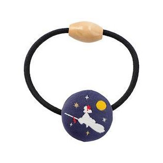 ELASTIQUE A CHEVEUX NUIT DU DEPART - KIKI LA PETITE SORCIERE