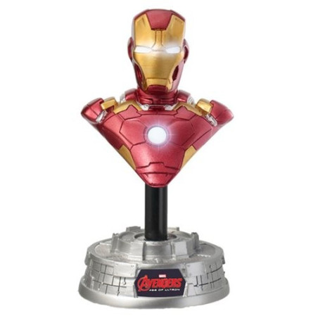 MARVEL LIGHT UP IRON MAN BUST
