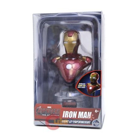 MARVEL LIGHT UP IRON MAN BUST