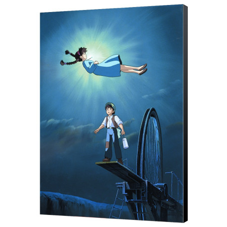 TABLEAU 35 X 50 GHIBLI - LE CHATEAU DANS LE CIEL