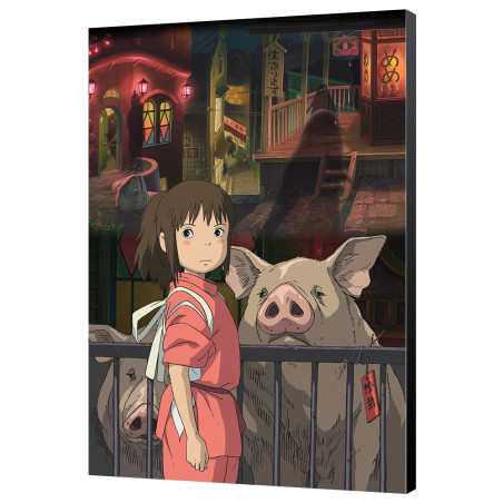 TABLEAU 35 X 50 GHIBLI - LE VOYAGE DE CHIHIRO