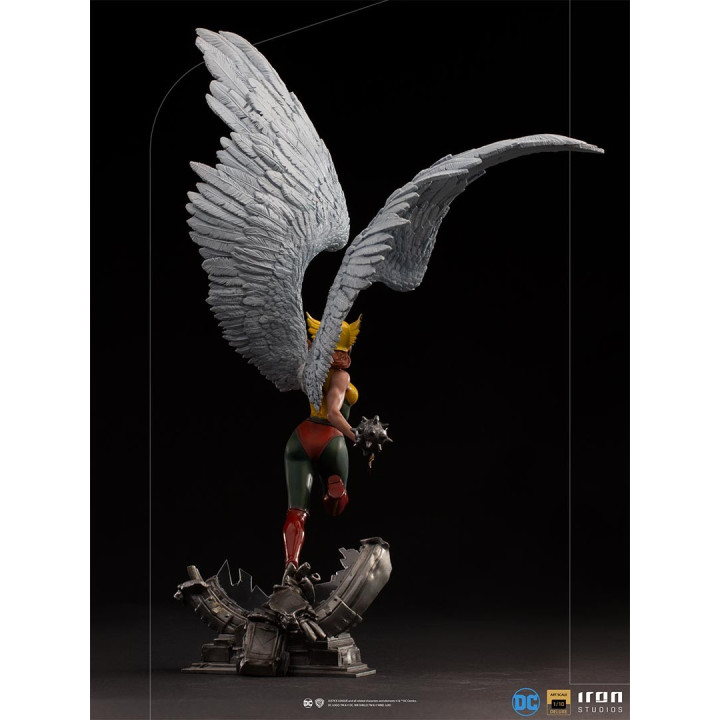 HAWKGIRL DELUXE ART SCALE 1/10 - DC COMICS - IRON STUDIOS