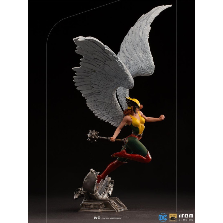 HAWKGIRL DELUXE ART SCALE 1/10 - DC COMICS - IRON STUDIOS