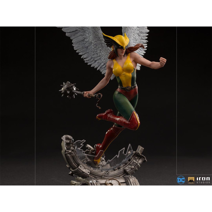 HAWKGIRL DELUXE ART SCALE 1/10 - DC COMICS - IRON STUDIOS