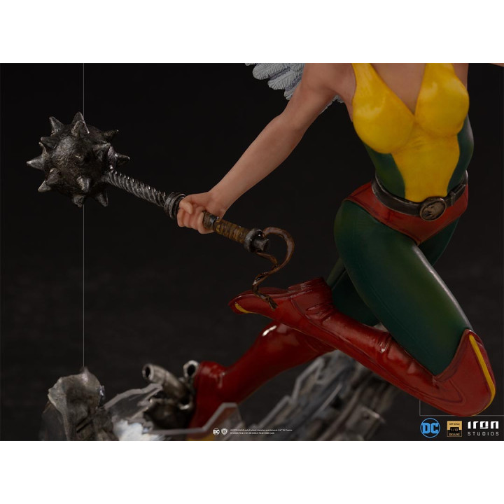 HAWKGIRL DELUXE ART SCALE 1/10 - DC COMICS - IRON STUDIOS