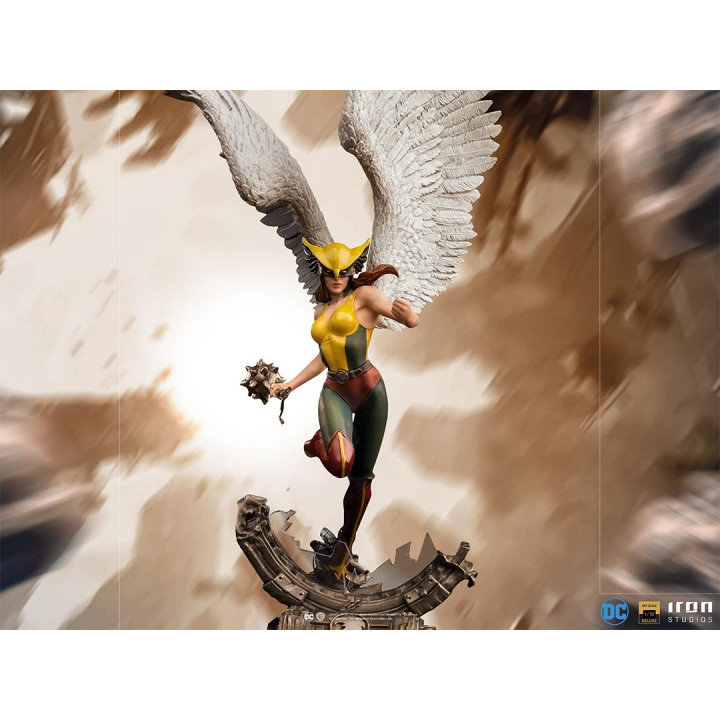 HAWKGIRL DELUXE ART SCALE 1/10 - DC COMICS - IRON STUDIOS