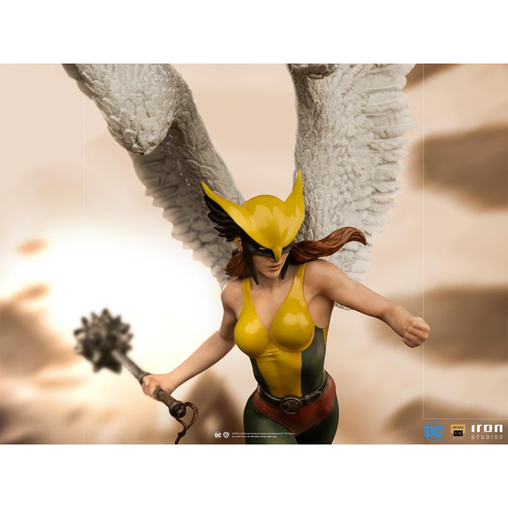 HAWKGIRL DELUXE ART SCALE 1/10 - DC COMICS - IRON STUDIOS