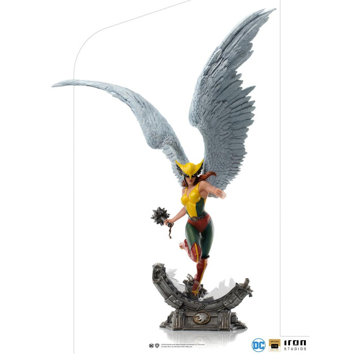 HAWKGIRL DELUXE ART SCALE 1/10 - DC COMICS - IRON STUDIOS