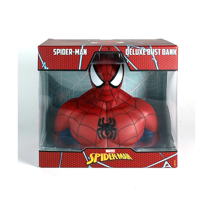 BUSTE TIRELIRE SPIDER-MAN DELUXE  - MARVEL