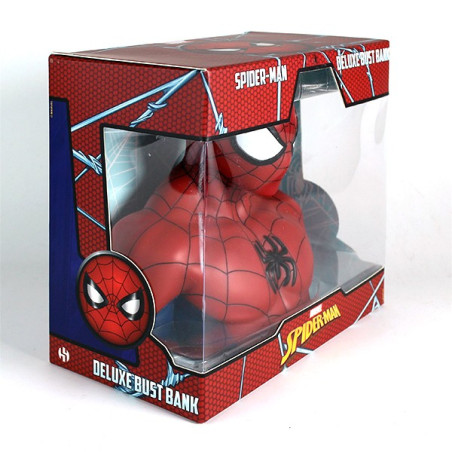 BUSTE TIRELIRE SPIDER-MAN DELUXE  - MARVEL