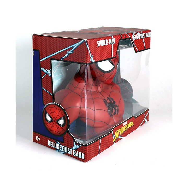 BUSTE TIRELIRE SPIDER-MAN DELUXE  - MARVEL