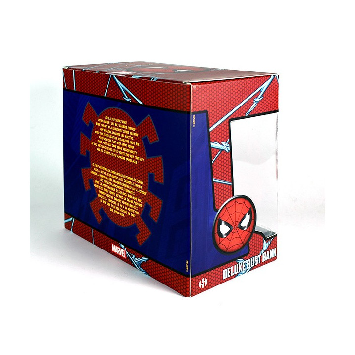 BUSTE TIRELIRE SPIDER-MAN DELUXE  - MARVEL