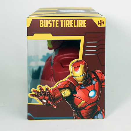 IRON MAN MARK VII DELUXE BUST BANK - MARVEL