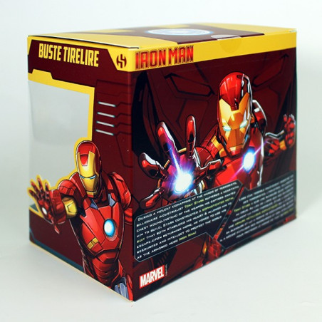 IRON MAN MARK VII DELUXE BUST BANK - MARVEL