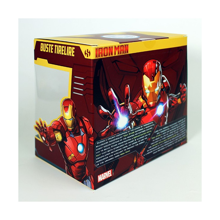 BUSTE TIRELIRE IRON MAN MARK VII DELUXE - MARVEL 