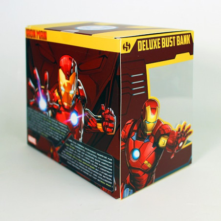 IRON MAN MARK VII DELUXE BUST BANK - MARVEL