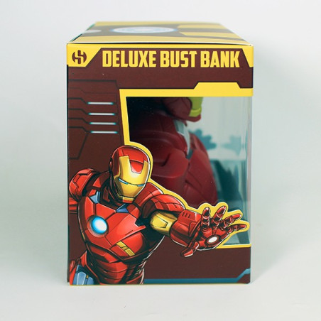 IRON MAN MARK VII DELUXE BUST BANK - MARVEL