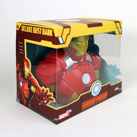 IRON MAN MARK VII DELUXE BUST BANK - MARVEL