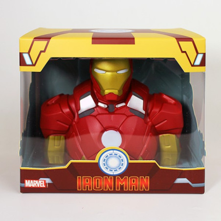 IRON MAN MARK VII DELUXE BUST BANK - MARVEL