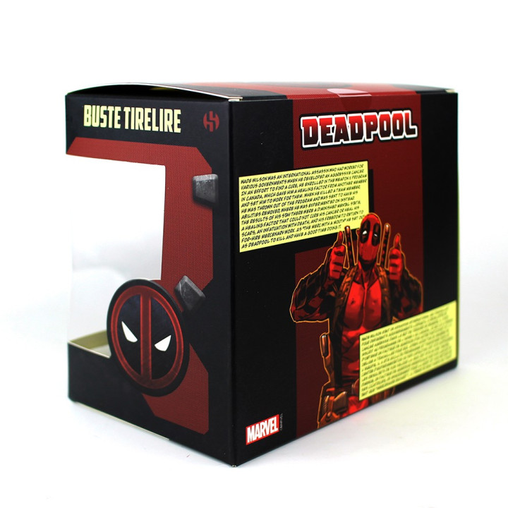 BUSTE TIRELIRE DEADPOOL DELUXE - MARVEL 