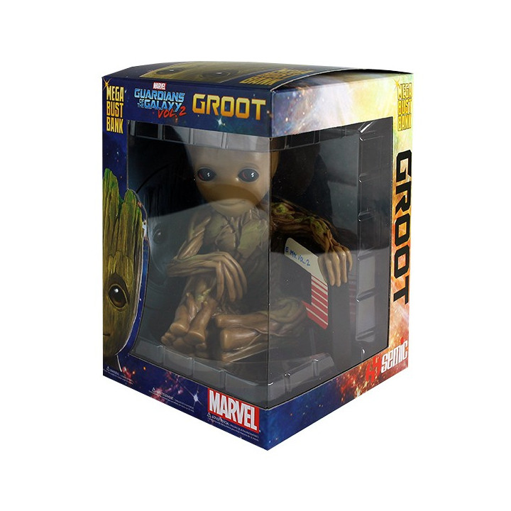 MEGA TIRELIRE GROOT DELUXE - MARVEL 