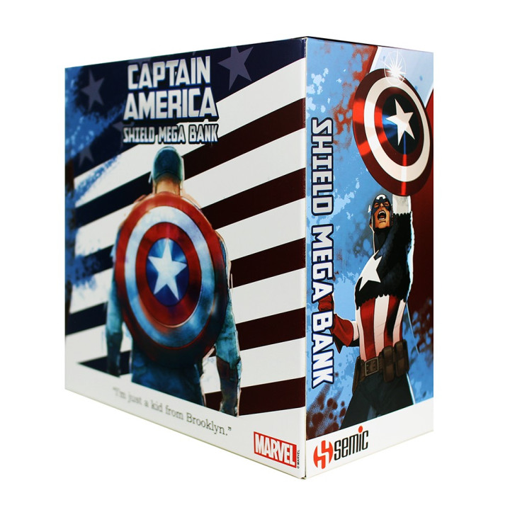 MEGA TIRELIRE BOUCLIER CAPTAIN AMERICA - MARVEL