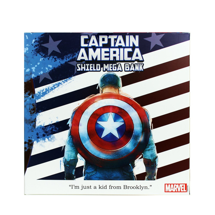 MEGA TIRELIRE BOUCLIER CAPTAIN AMERICA - MARVEL