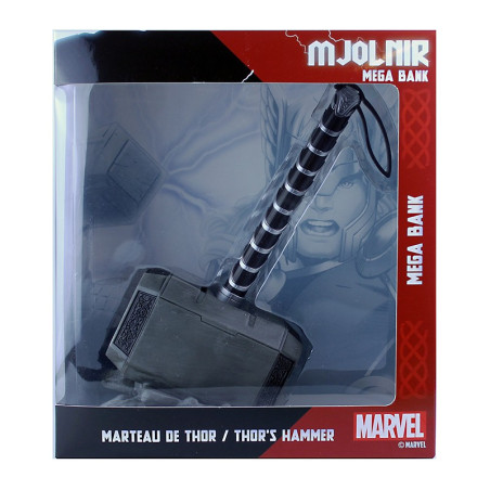 MARVEL MEGA TIRELIRE MARTEAU DE THOR