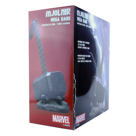 MARVEL MEGA TIRELIRE MARTEAU DE THOR
