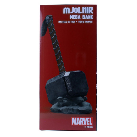 MARVEL MEGA TIRELIRE MARTEAU DE THOR