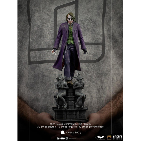 THE JOKER DELUXE ART SCALE 1/10 - THE DARK KNIGHT