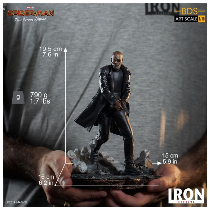 NICK FURY 1/10 BDS ART SCALE STATUE  - SPIDER-MAN FAR FROM HOME