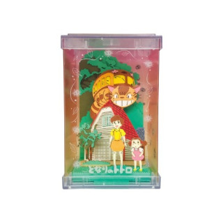 Theatre De Papier Cube Merci Chatbus- Mon Voisin Totoro