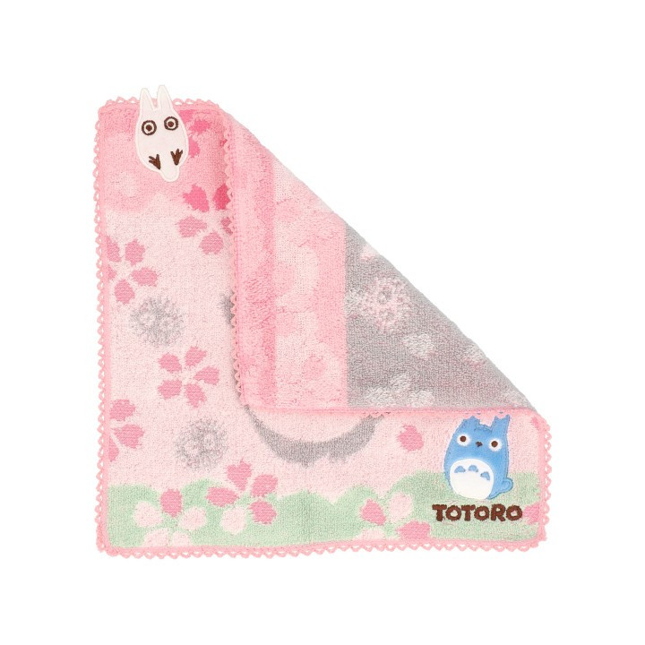 Mini-serviette Cerisiers en fleurs 25x25 cm - My Neighbor Totoro
