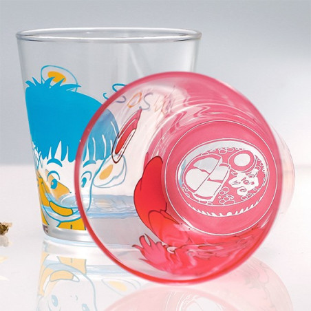 Set 2 Verres Ponyo & Sosuke - Ponyo Sur La Falaise
