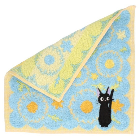 Mini-serviette Jiji Marguerites 25x25 cm - Kiki’s La Petite Sorcière