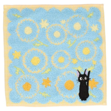 Mini-serviette Jiji Marguerites 25x25 cm - Kiki’s La Petite Sorcière