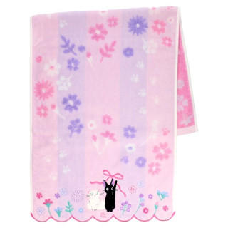 Serviette Jiji Et Lily 34x80cm - Kiki La Petite Sorcière