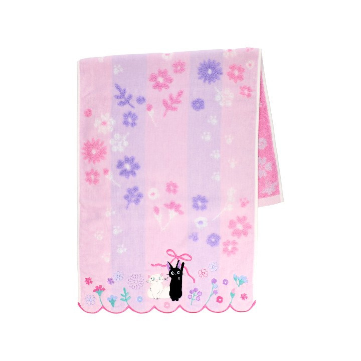 Serviette Jiji Et Lily 34x80cm - Kiki La Petite Sorcière