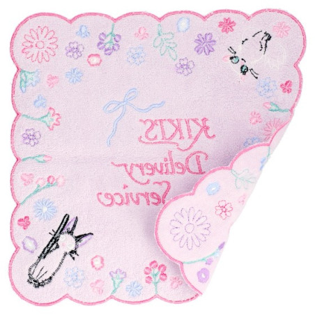 Mini-serviette Jiji Et Lily 25x25cm - Kiki La Petite Sorcière