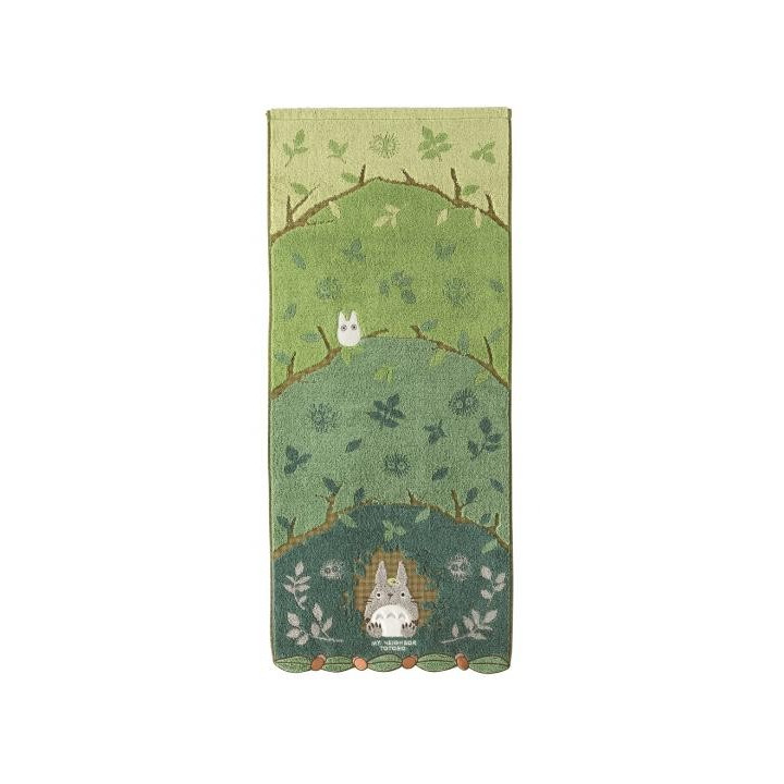 Towel Totoro Hiding In The Trees 34x80cm - My Neighbor Toto