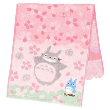 Serviette Cerisiers en fleurs 34x80 cm - My Neighbor Totoro