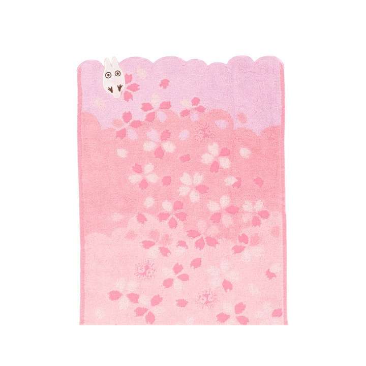 Towel Cherry Blossom Totoro 34x80 cm - My Neighbor Totoro