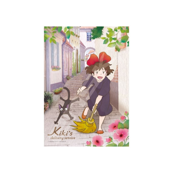 Puzzle Vitrail 208P Au Départ Jiji - Kiki La Petite Sorcière