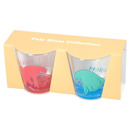 Set 2 Verres Chihiro & Haku - Le Voyage De Chihiro