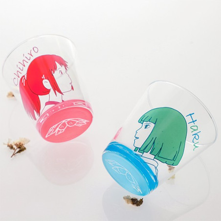 Set 2 Verres Chihiro & Haku - Le Voyage De Chihiro
