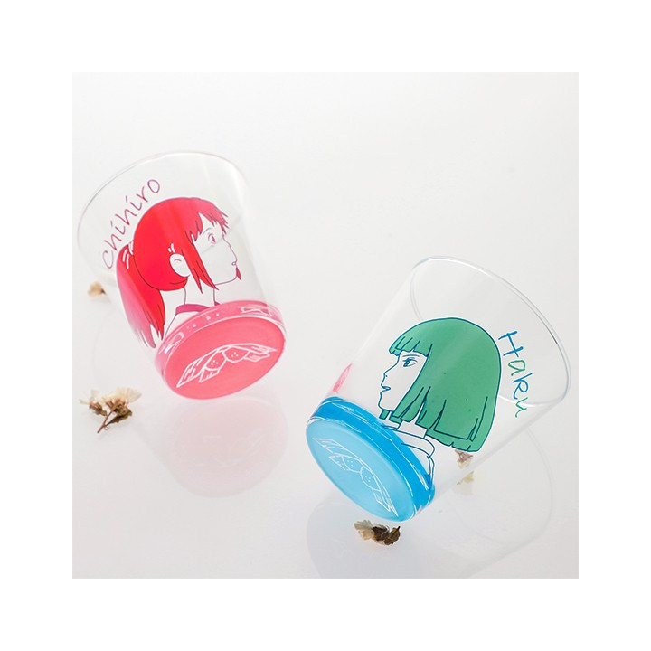 Set 2 Verres Chihiro & Haku - Le Voyage De Chihiro